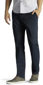 Lee Men's Extreme Motion Flat Front Slim Straight Pant Sale