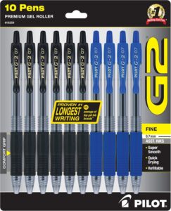 PILOT G2 Premium Refillable & Retractable Rolling Ball Gel Pens, 10-Pack Sale