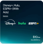 Verizon Customers: Disney+, Hulu, & ESPN+ or YouTube Premium or Google AI Pro, More - $10