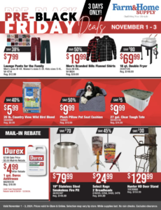Farm & Home Supply Pre-Black Friday Deals