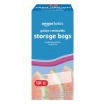 Amazon Basics Reclosable Gallon Food Storage Bags 120ct Sale