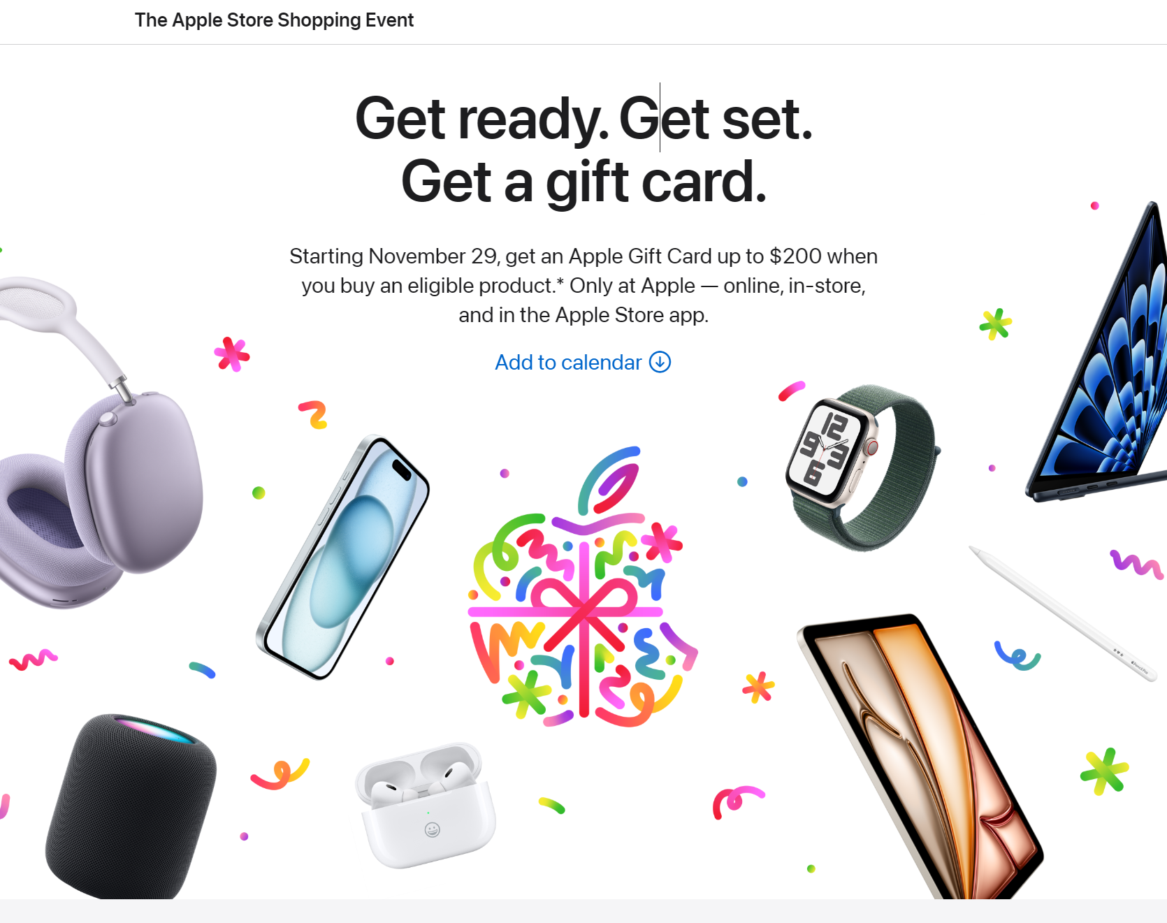 Apple Black Friday 2024 Ad