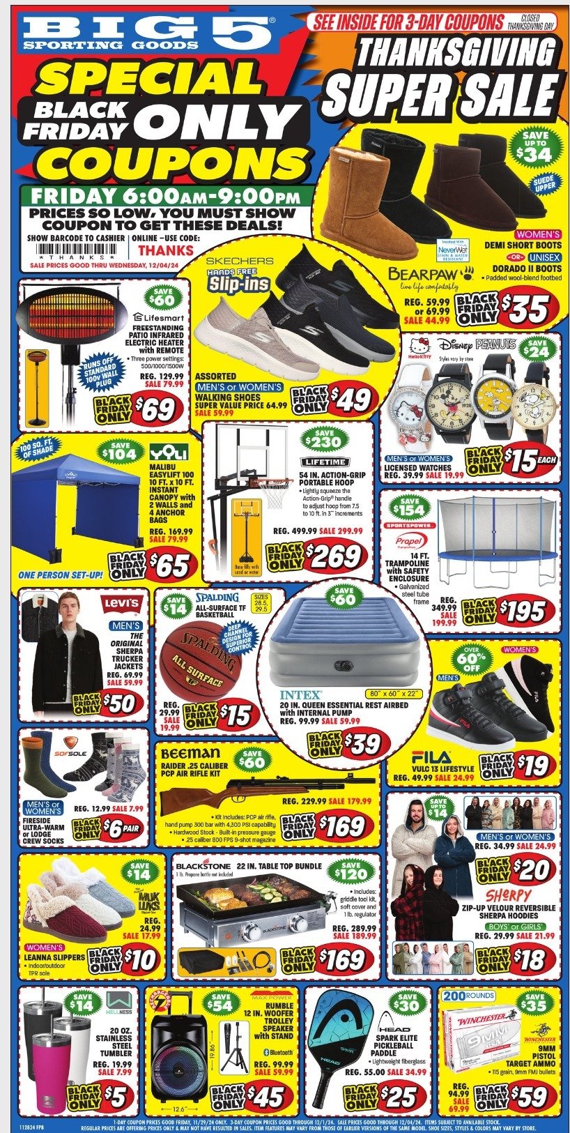 Big 5 Black Friday Ad 2024