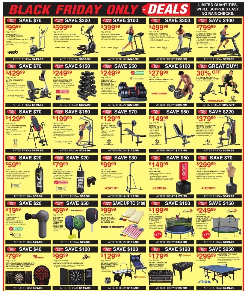 Dunhams Sports Black Friday Ad 2024
