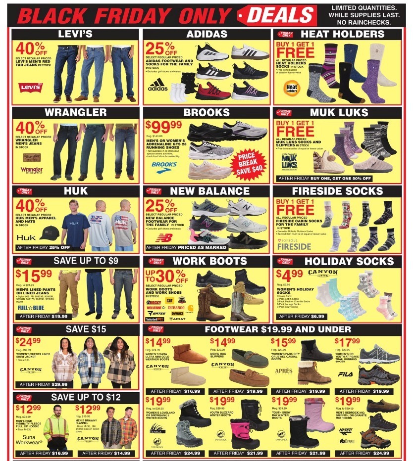 Dunhams Sports Black Friday Ad 2024