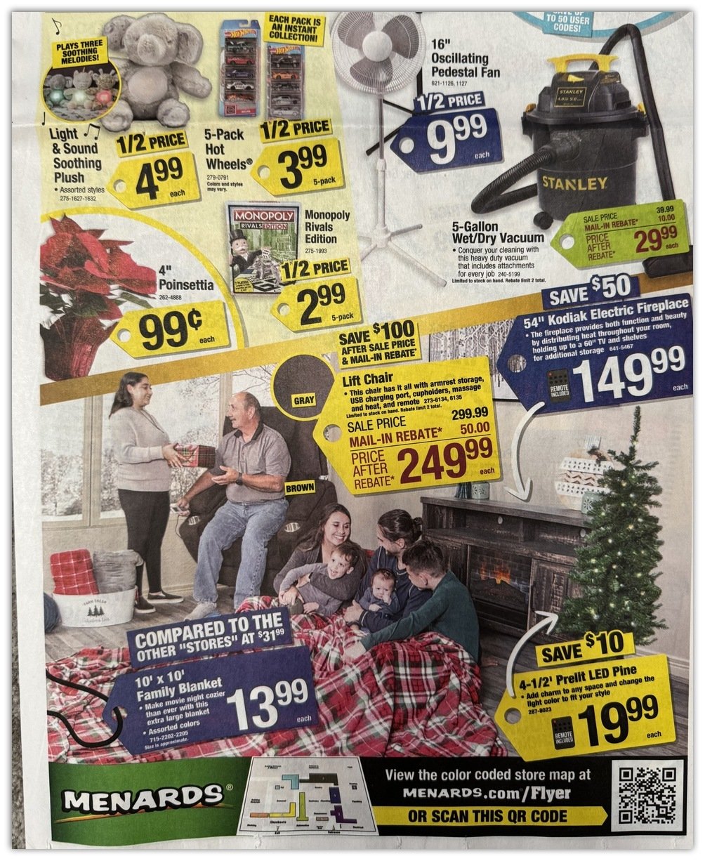 Menards Black Friday 2024 Ad