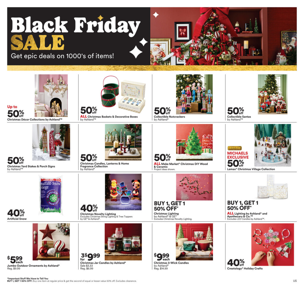 Michaels Black Friday 2024 Ad