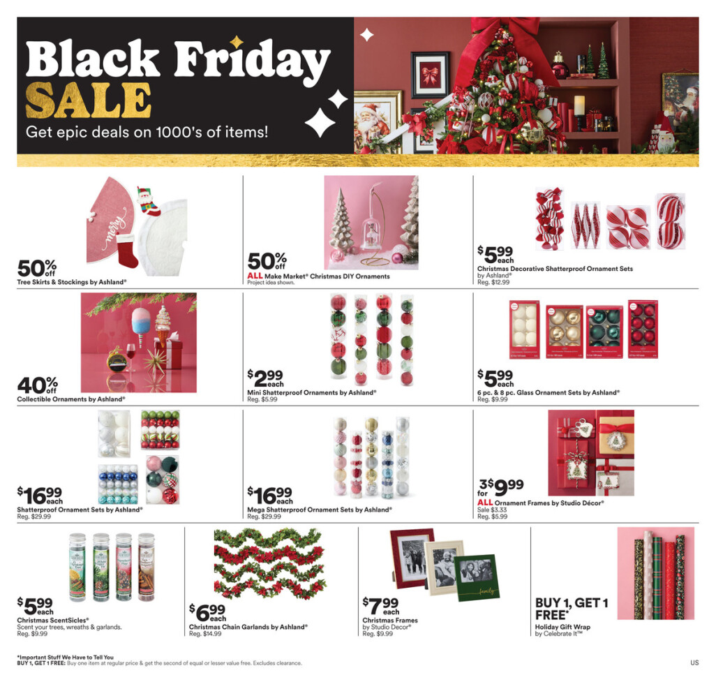 Michaels Black Friday 2024 Ad