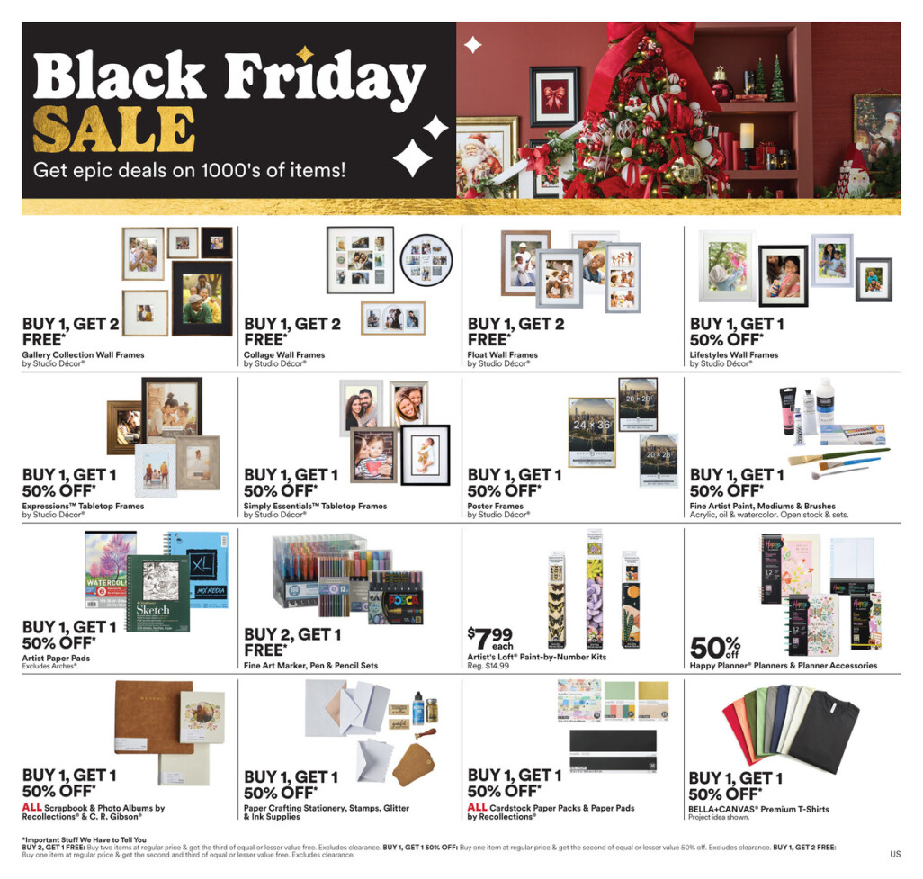 Michaels Black Friday 2024 Ad