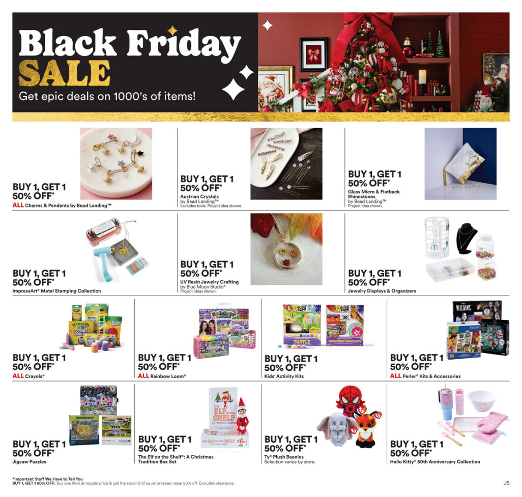 Michaels Black Friday 2024 Ad