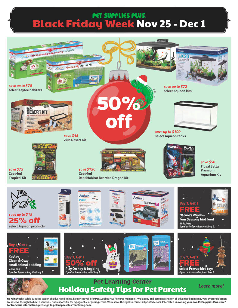 Pet Supplies Plus Black Friday Ad 2024
