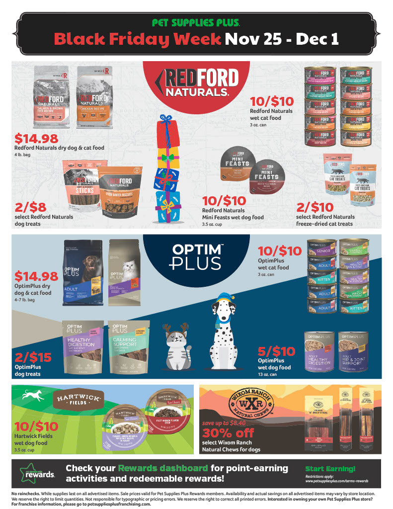 Pet Supplies Plus Black Friday Ad 2024