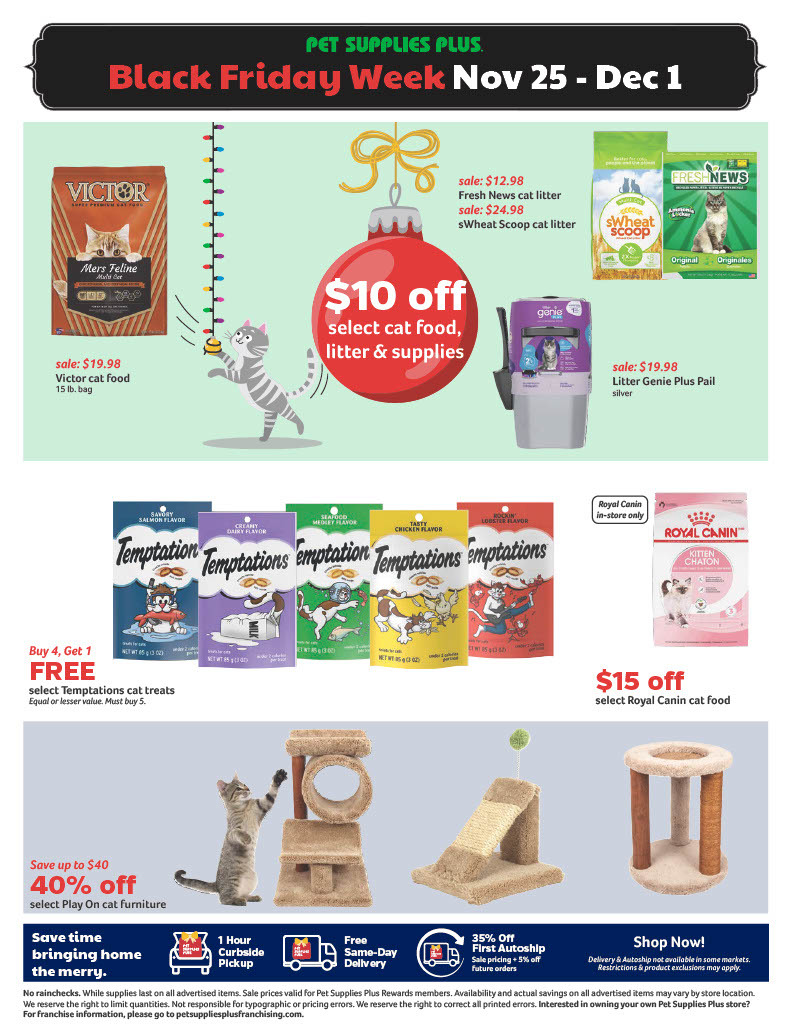 Pet Supplies Plus Black Friday Ad 2024