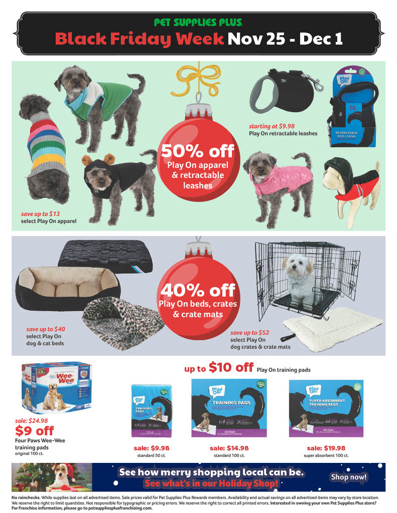 Pet Supplies Plus Black Friday Ad 2024