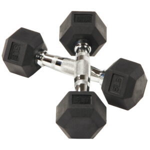 BalanceFrom Rubber Hex Dumbbells Sale