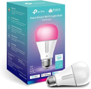 Kasa Smart Light Bulb, 1000 Lumens High Brightness, 16M Color Changing Sale