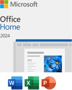 Microsoft Office Home 2024 | One time purchase Windows/Mac