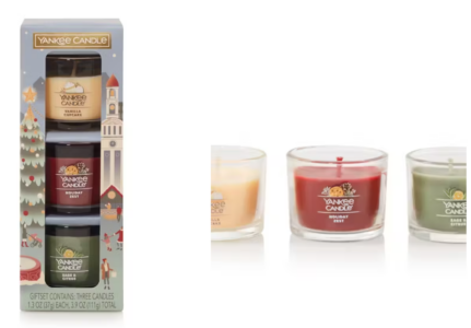 Yankee Candle 3-Piece Holiday Party Minis Gift Set