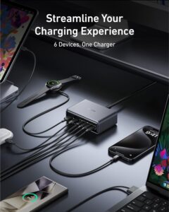 Anker Prime Charger, 200W 6-Port GaN Charging Station Sale