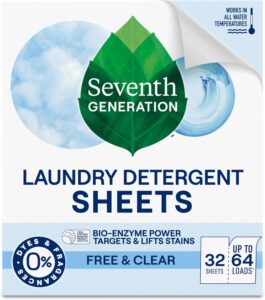 Seventh Generation Laundry Detergent Sheets Sale
