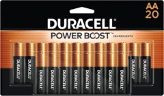 Duracell 20 Count, Coppertop AA Batteries with Power Boost Ingredients Sale