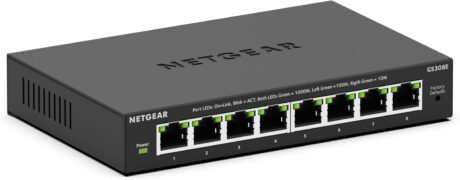 picture of NETGEAR 8-Port Gigabit Ethernet Smart Switch