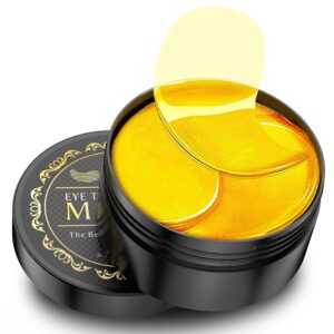Under Eye Patches - 60 Pcs - 24K Gold Eye Mask Sale