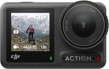 DJI Osmo Action 4 Essential Combo, 4K/120fps Waterproof Action Camera Sale