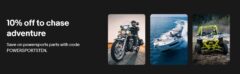 10% off Powersports Parts - Car tires, More