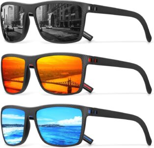 Square Polarized Sunglasses UV Protection Sale