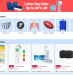 Labor Day Sale at Amazon - Up to 45% Off Electronics, Home Items, Apparel, Etc.