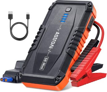 AstroAI S8 Car Jump Starter, 1200A Car Battery Jump Starter with Wall Charger Sale