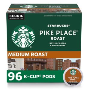Starbucks Pike Place Roast K-Cups - 96 Pods Sale
