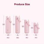 Kids Insulated Water Bottle with Straw 12oz Stainless Steel Sale