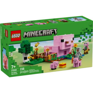 LEGO Minecraft The Baby Pig House Toy Figures & Playset