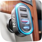 LISEN for iPhone 17 60W USB C Car Charger, 4-Port Sale