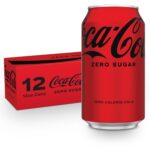3x Coca-Cola Zero Sugar or Regular Soda, 12 fl oz Cans, 12 Pack Sale