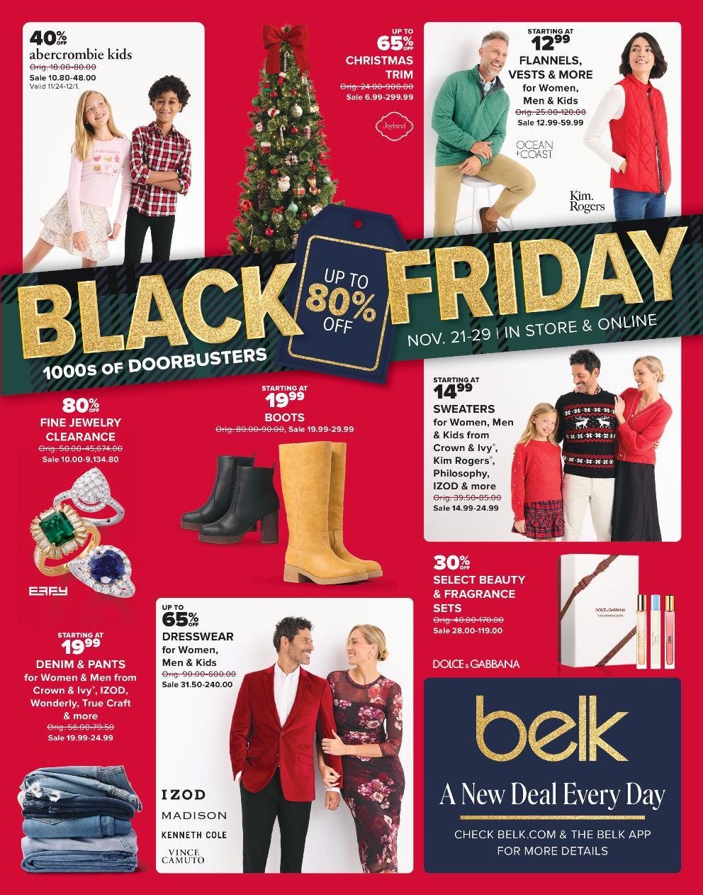 Belk Black Friday 2025 Ad