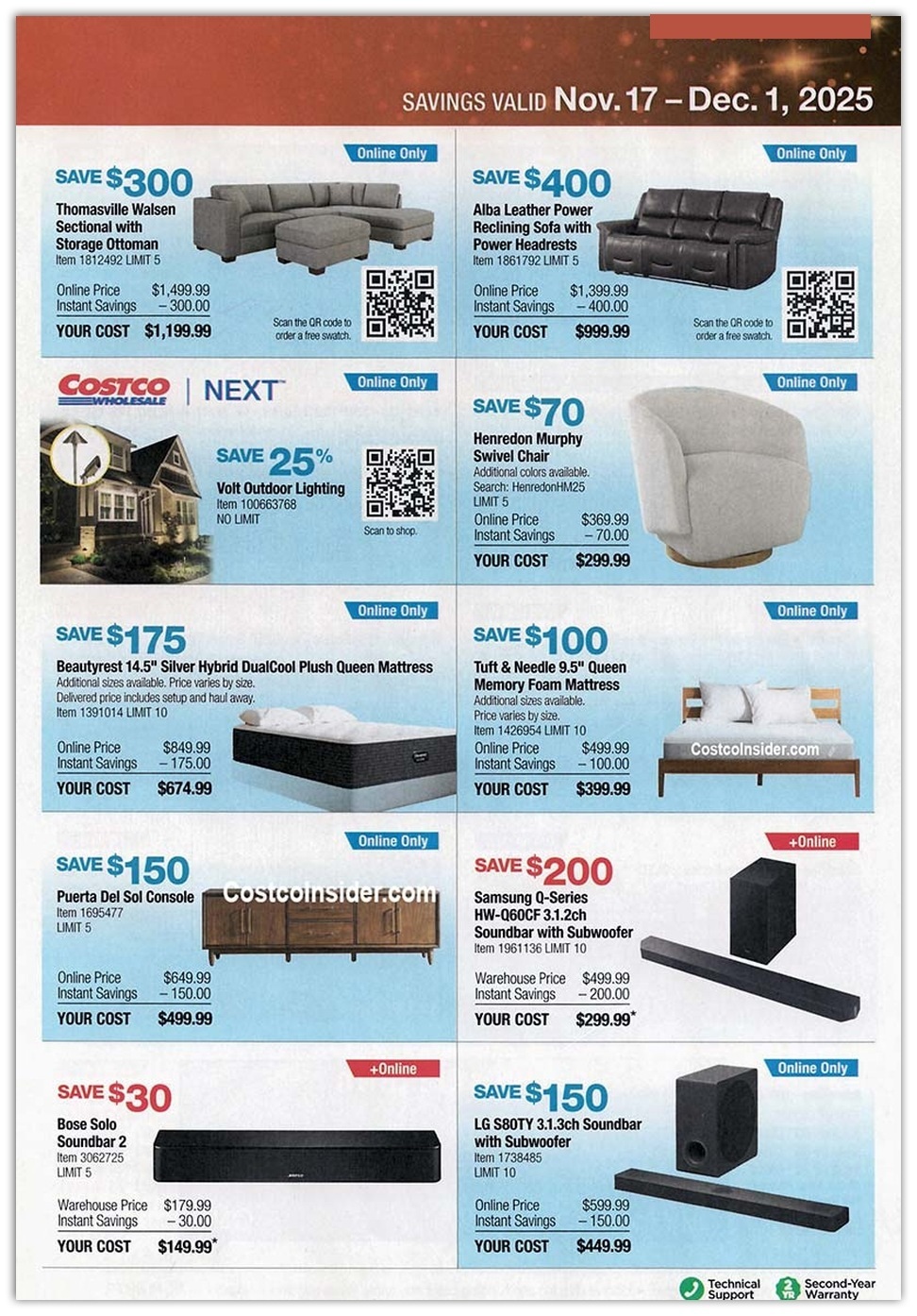 Costco Black Friday 2025 Ad