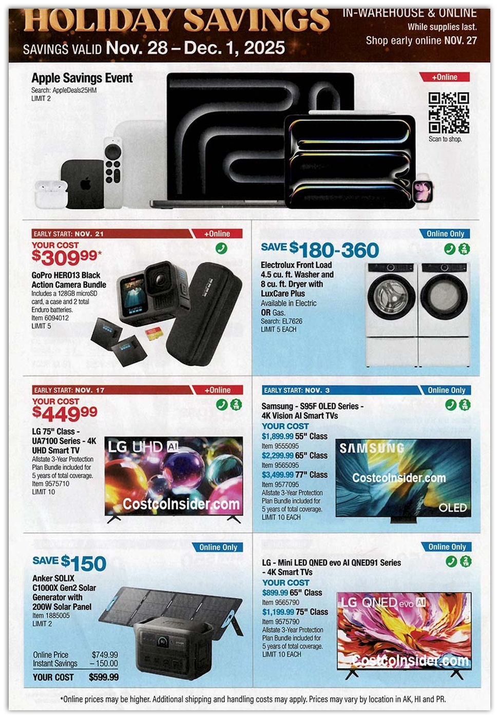 Costco Black Friday 2025 Ad