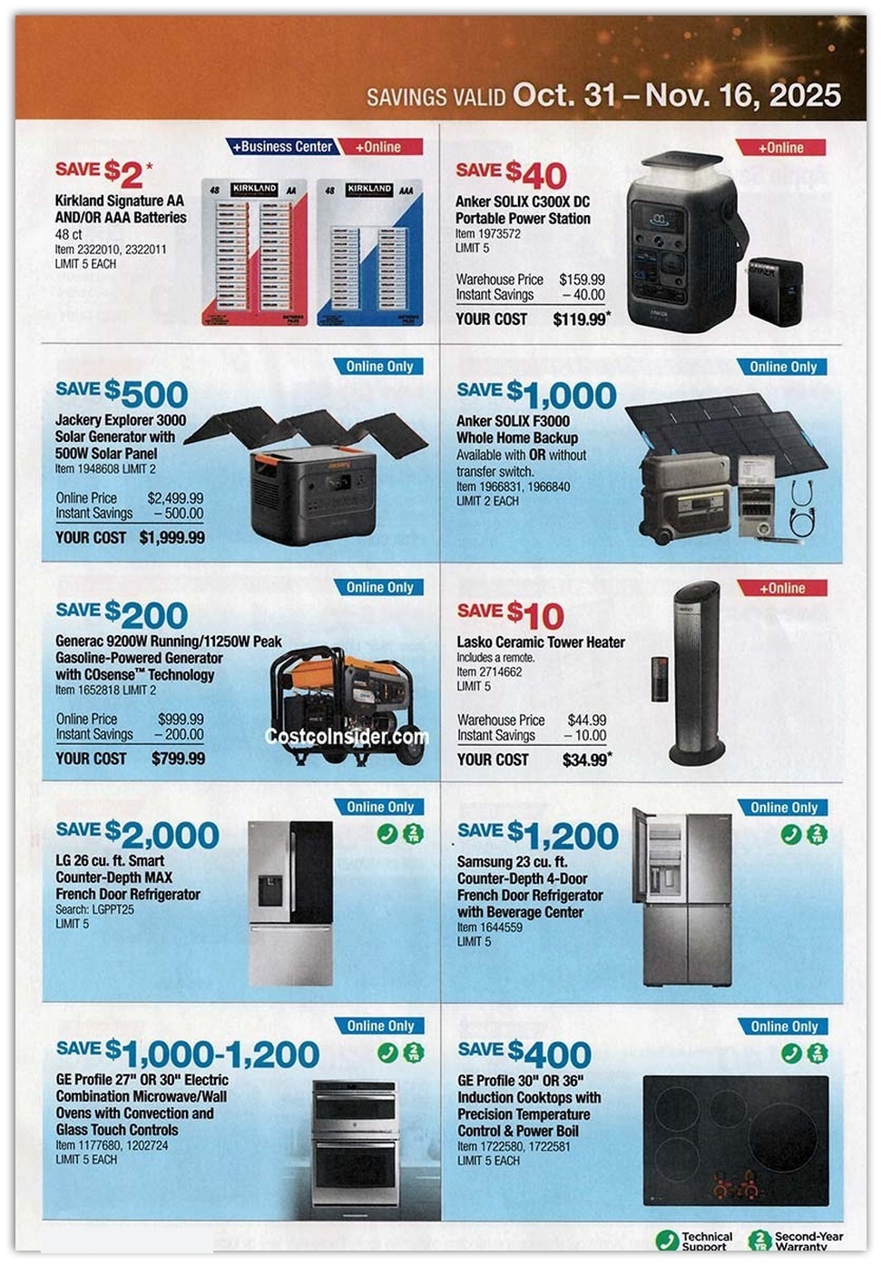 Costco Black Friday 2025 Ad