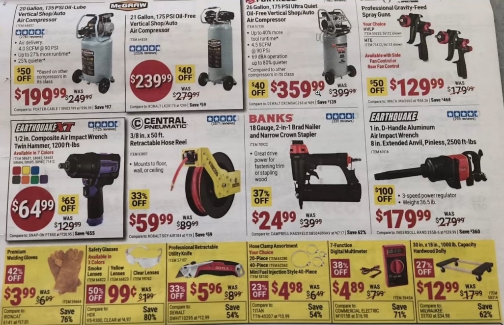 Harbor Freight Black Friday 2025 Ad