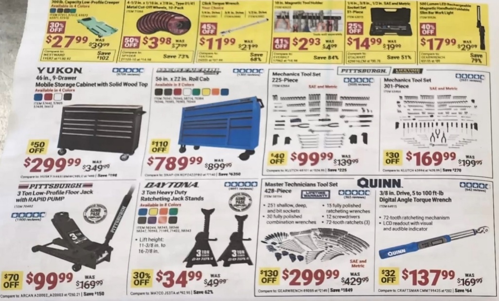 Harbor Freight Black Friday 2025 Ad