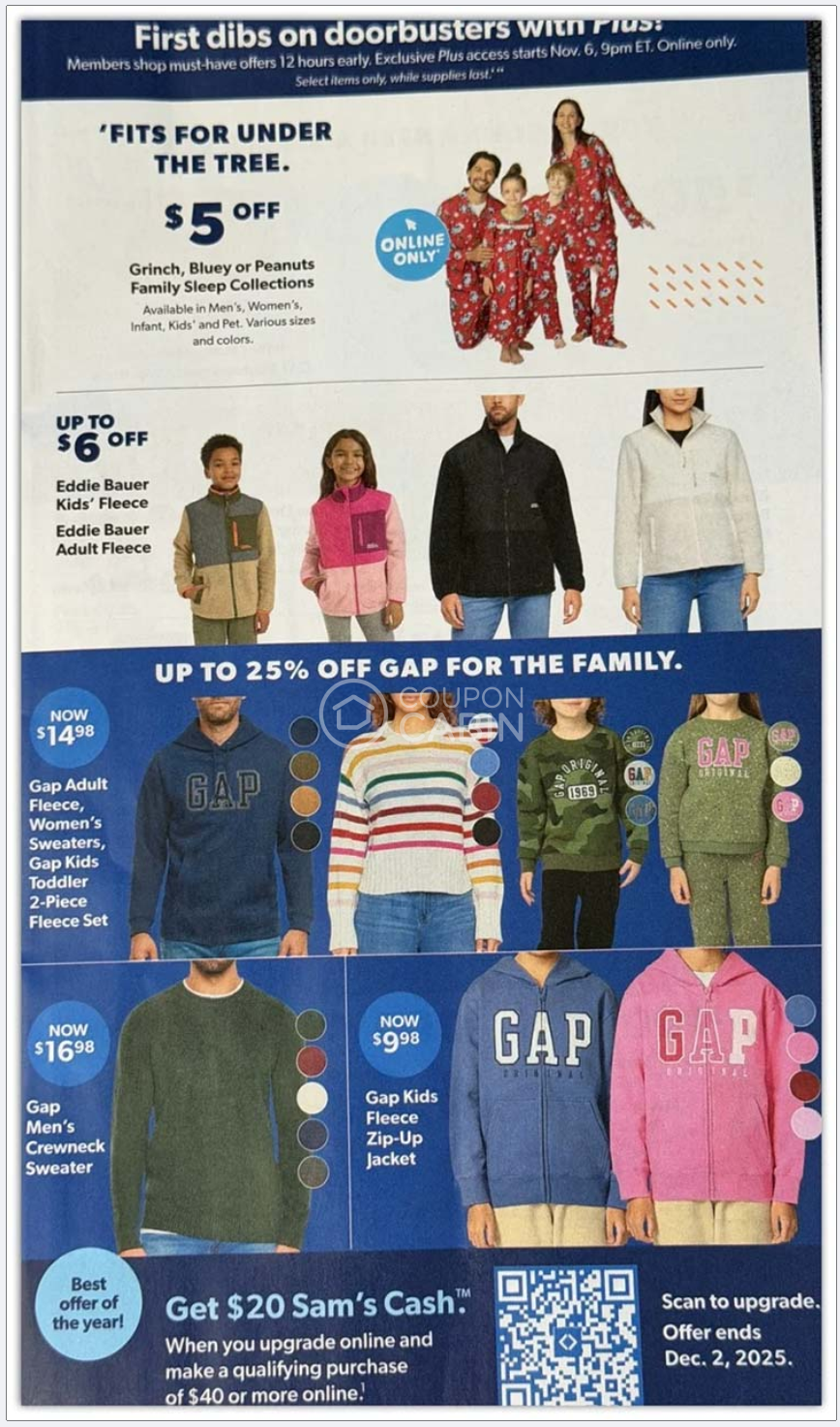 Sams Club Black Friday 2025 Ad