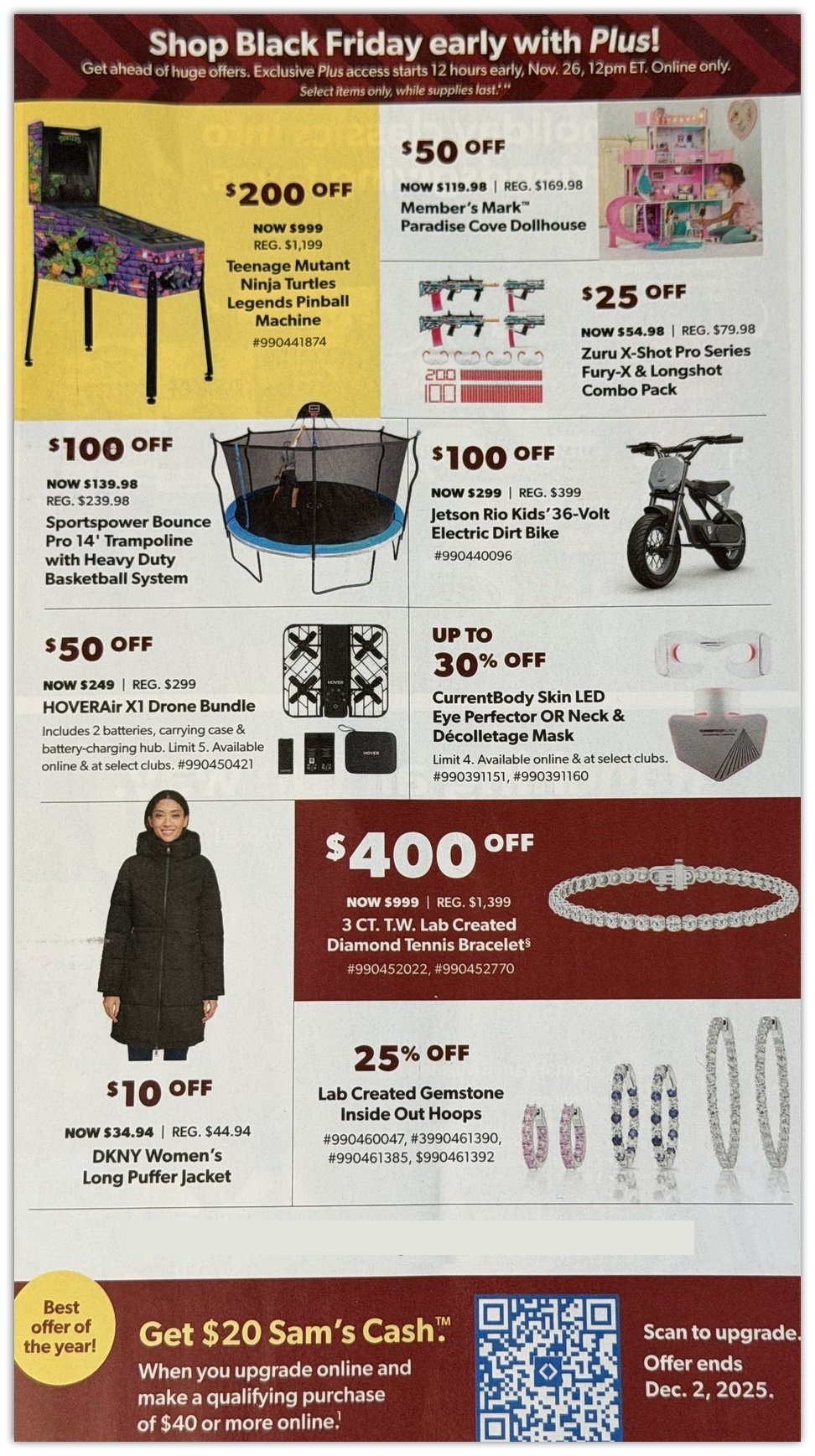 Sams Club Black Friday 2025 Ad