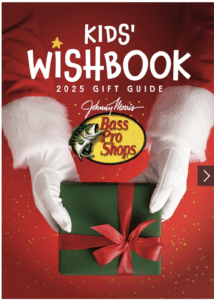 Bass Pro Shops Kids' Wishbook 2025 Gift Guide