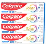 Colgate Total Active Prevention Whitening Gel Toothpaste with Fluoride 4pk Sale