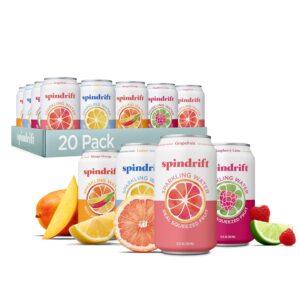 Spindrift Sparkling Water, Flavored 12oz - 20pk Sale