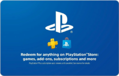 10% off $100 PlayStation Store Gift Card