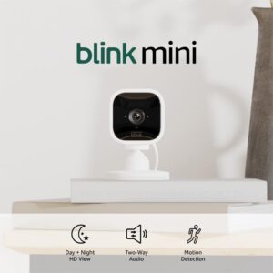 Blink Mini - Compact indoor plug-in smart security camera Sale